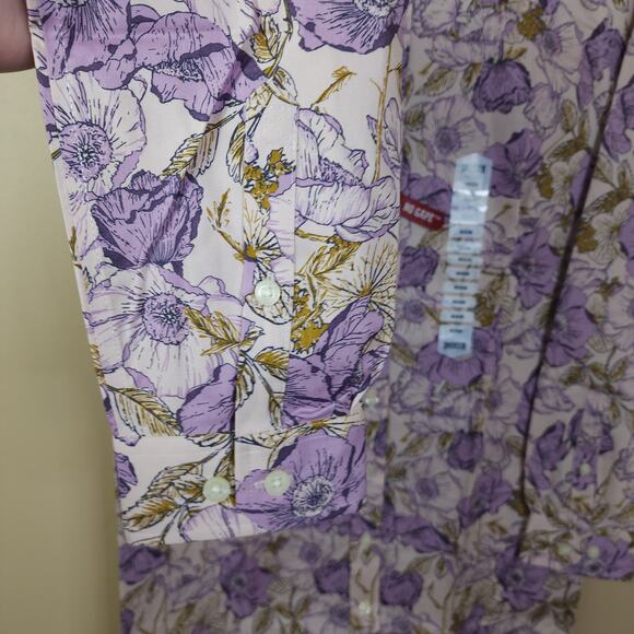 Duluth Wrinklefighter Tunic in Pink Floral Size M - Picture 4 of 9